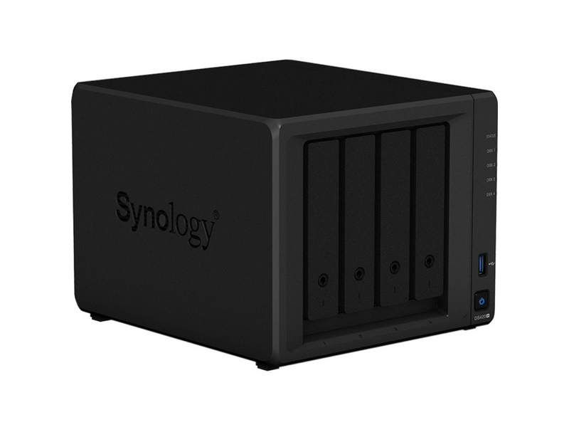 SYNOLOGY,NAS,4Fiók,Cel.J4025,2GB DDR4