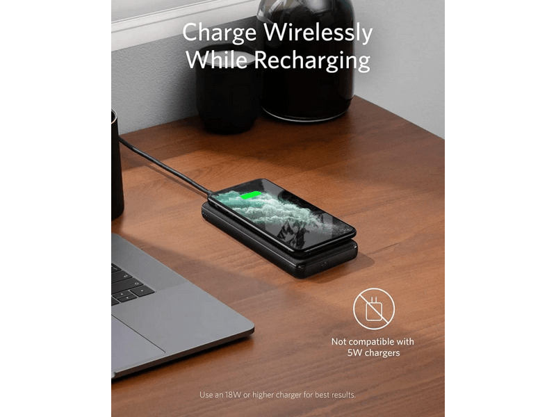 Anker PowerCore III Wireless 10000 mAh Powerbank (A1617H11)