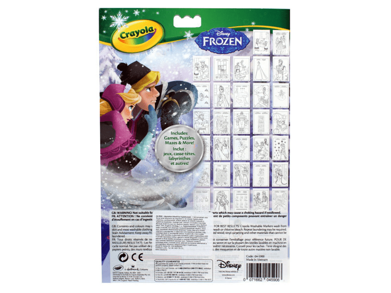Crayola Jégvarázs kifestő és foglalkoztató (04-5900)