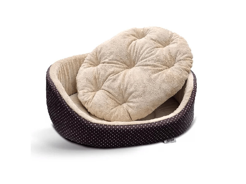 Hilton Oval kutyaágy kivehető párnával, S