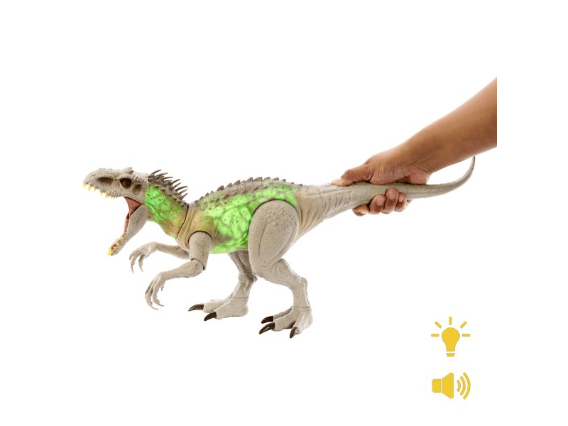Jurassic World: Indominus Rex fénnyel és hanggal (HNT63)