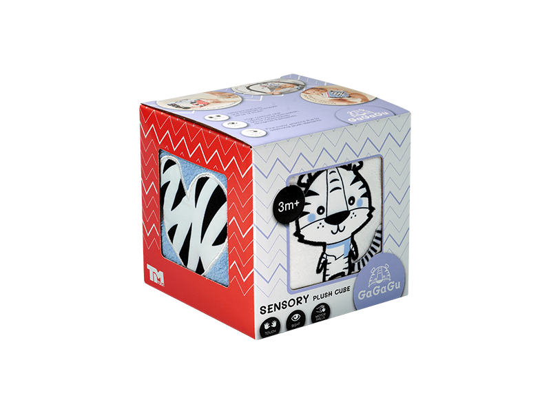 GaGaGu Játszó kocka, 10 cm (9789)