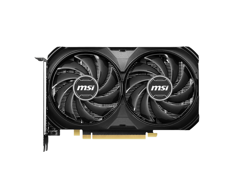 MSI GeForce RTX™ 4060 Ti VENTUS 2X BLACK 8G OC Videókártya