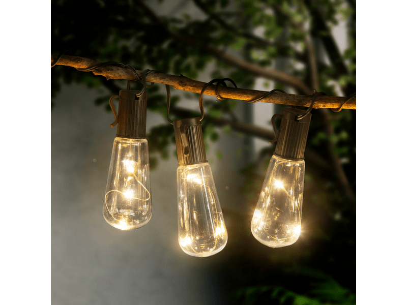 Garden of Eden 11742 Szolár LED fényfüzér, villanykörte