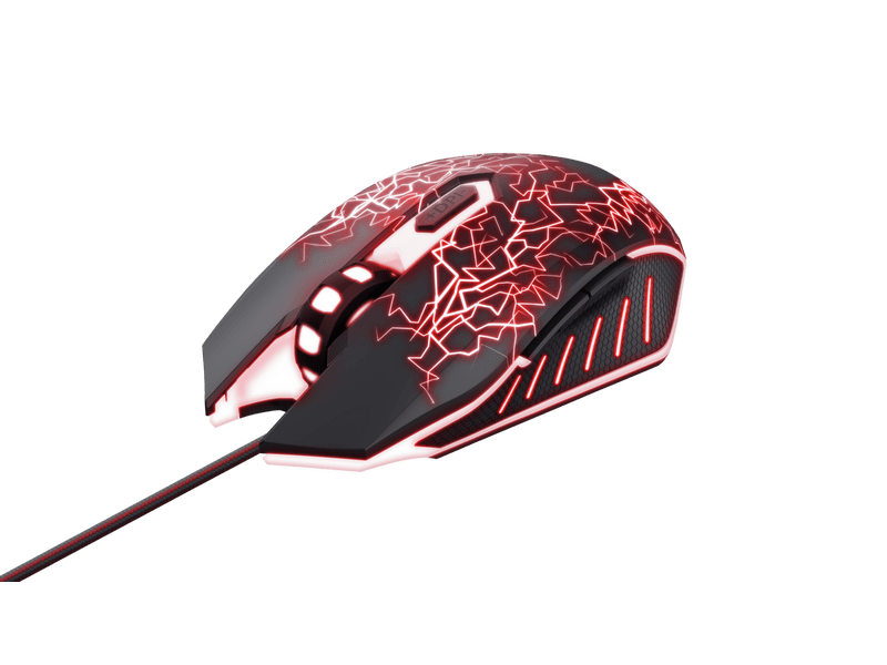 Trust GXT 783X Gamer egér + egérpad (24625)