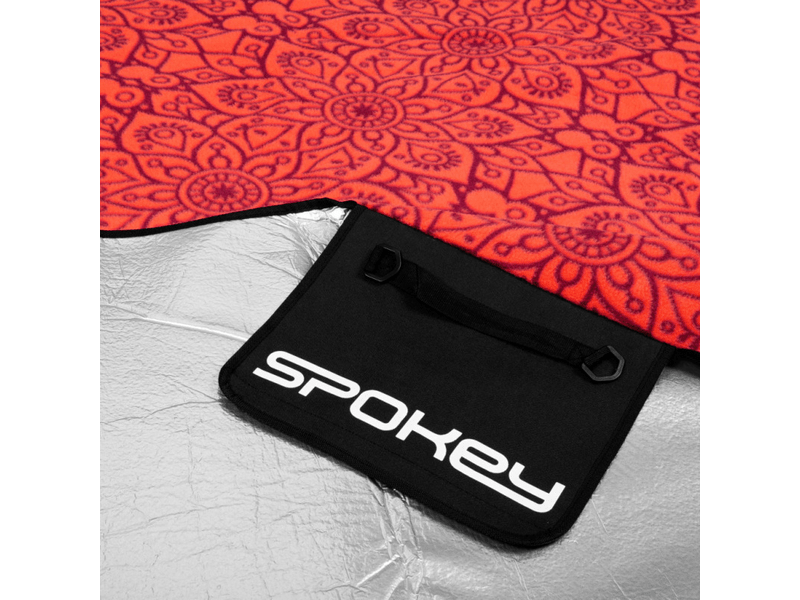 Spokey Mandala Red piknik takaró (39244)