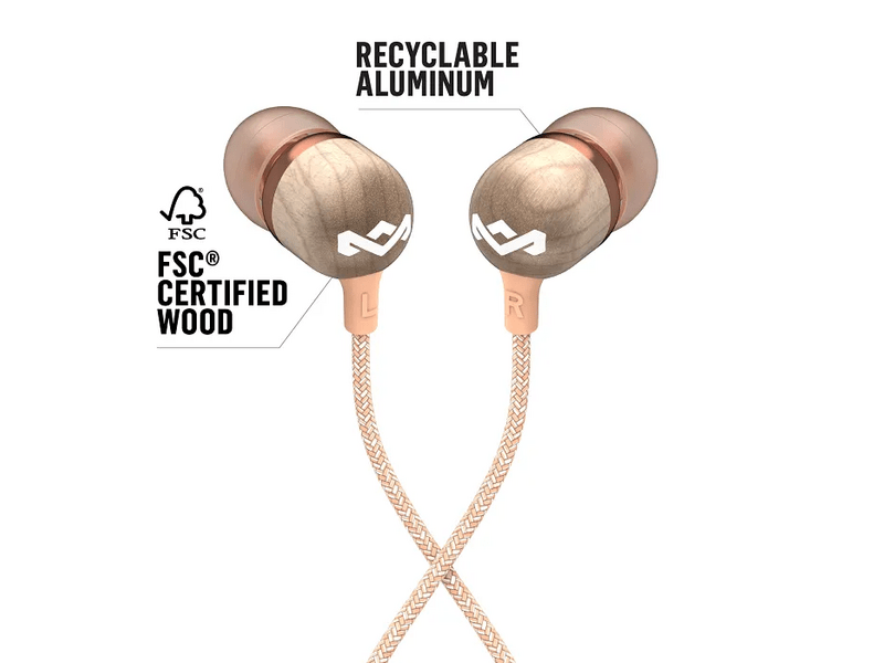 Marley Smile Jamaica  Cooper žičane slušalice (EM-JE041-CP)