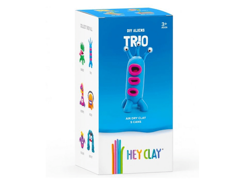 Hey Clay 1-es gyurma szett - Trio (MA004HR)