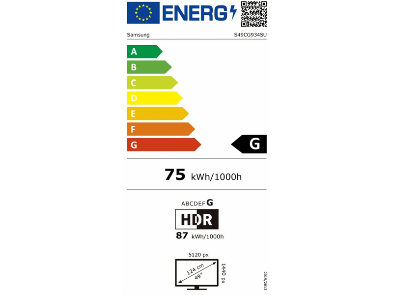 49 Gaming QD-OLED DQHD 240Hz 0.03ms 32:9