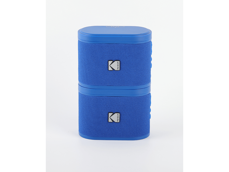 Kodak Soundbrix hordozható hangszóró, 2 db, kék (KO-BRIXBL2)
