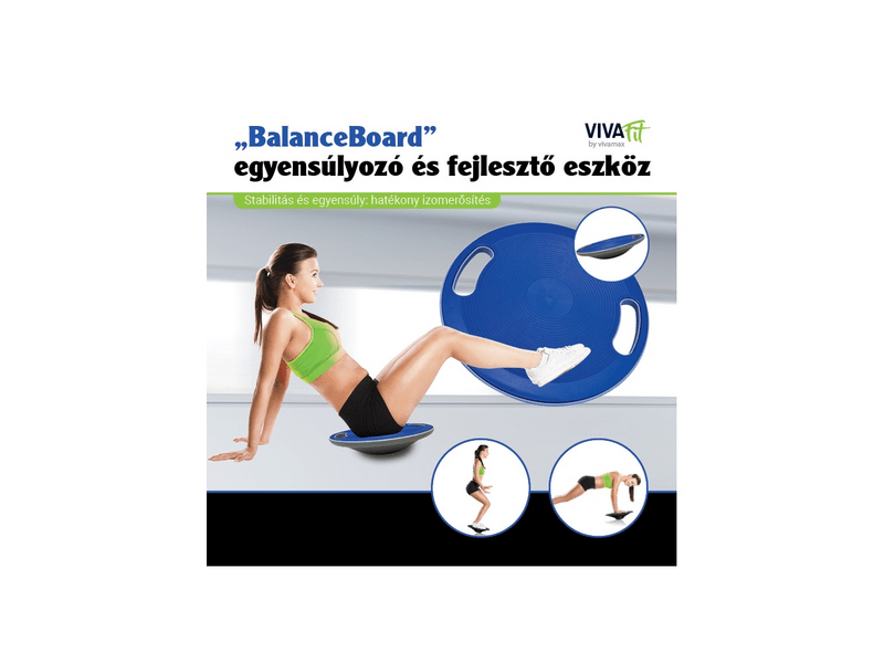 Vivafit BalanceBoard Egyensúlyozó és fejlesztő eszköz (GYVBB)
