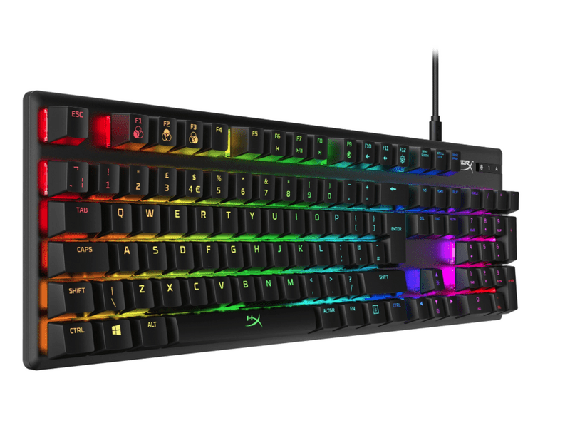 HyperX Alloy Origins Mechanikus gamer billentyűzet, UK (4P4F6AU)