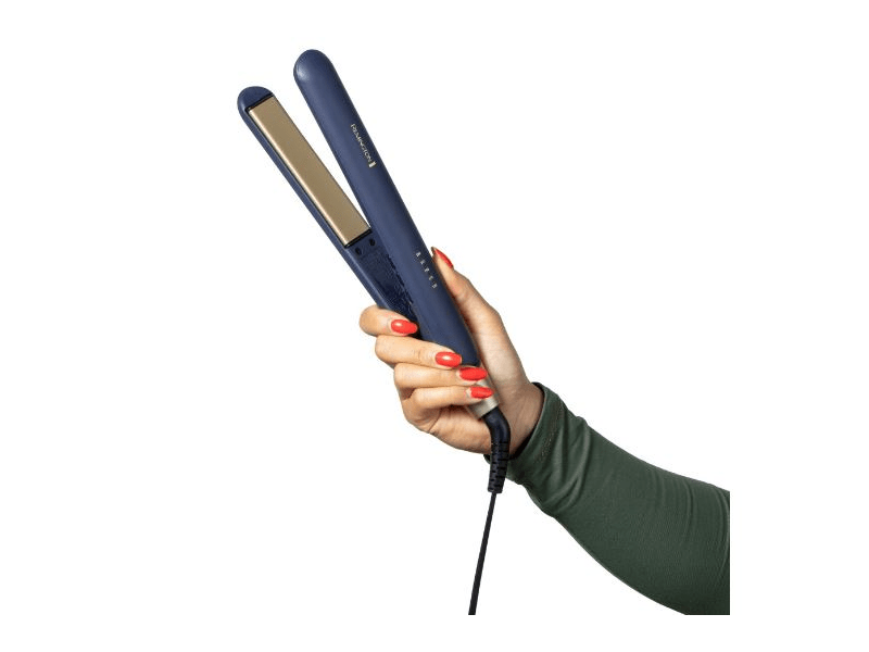 Remington S5805 Sapphire Luxe hajsimító, mélykék/pezsgő