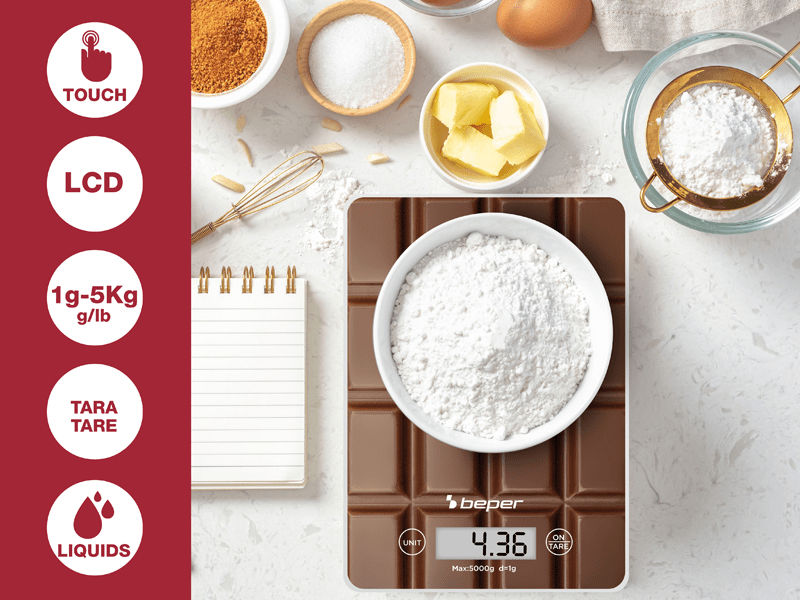 Beper P102BIL002 Digitális konyhamérleg