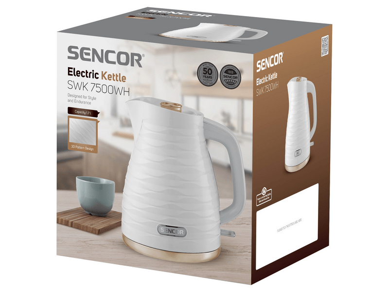Sencor SWK 7500WH Vízforraló, fehér