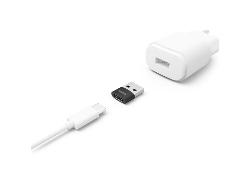 Hama 201532 USB-A - USB-C adapter, 3 kom