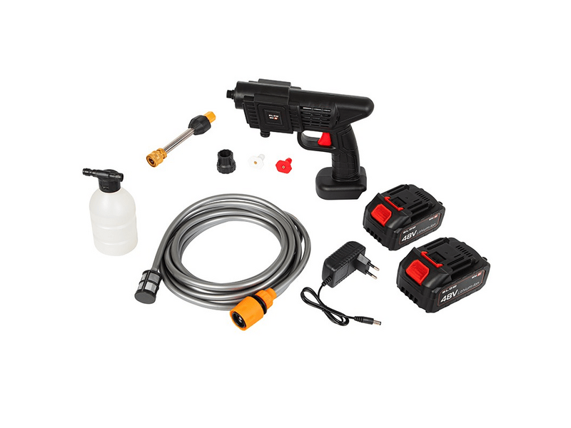 Blow WM-01 akkumulátoros magasnyomású mosó 2 akkuval