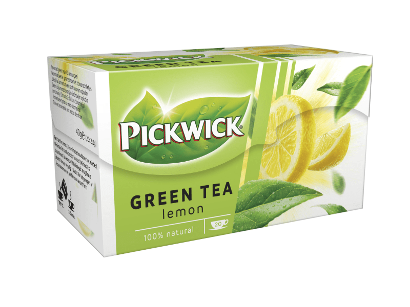 Pickwick Zöld Tea Citrom 20db