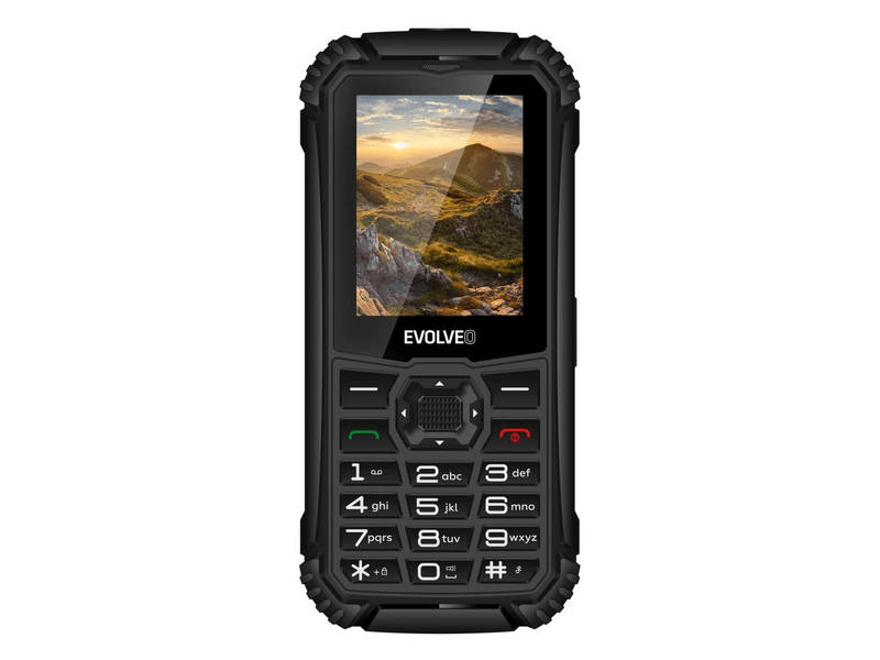 Evolveo StrongPhone Q1 Dual SIM mobiltelefon, fekete
