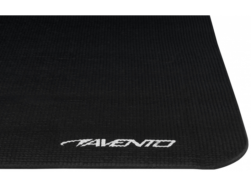 Avento Basic Black jóga matrac, 4 mm, fekete (40222)