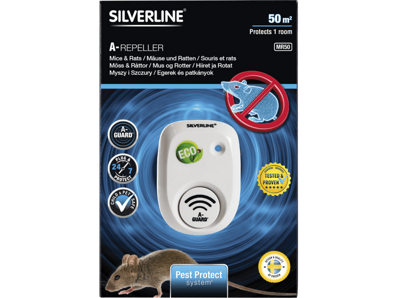 Silverline MR50 Egér és Rágcsáló Riasztó (IN25301)