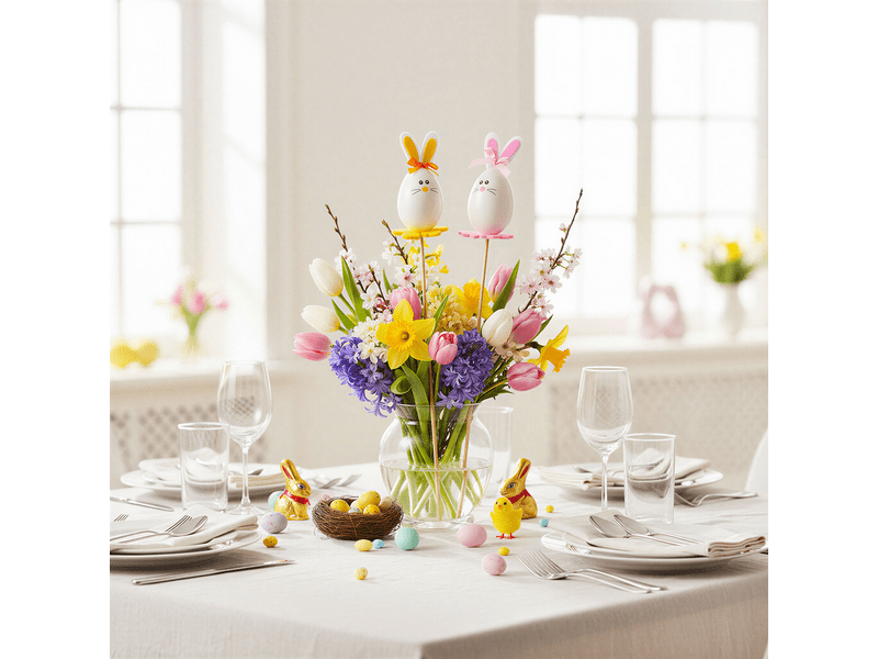 Family 57950 Húsvéti nyuszi tojásdekoráció, 2 db