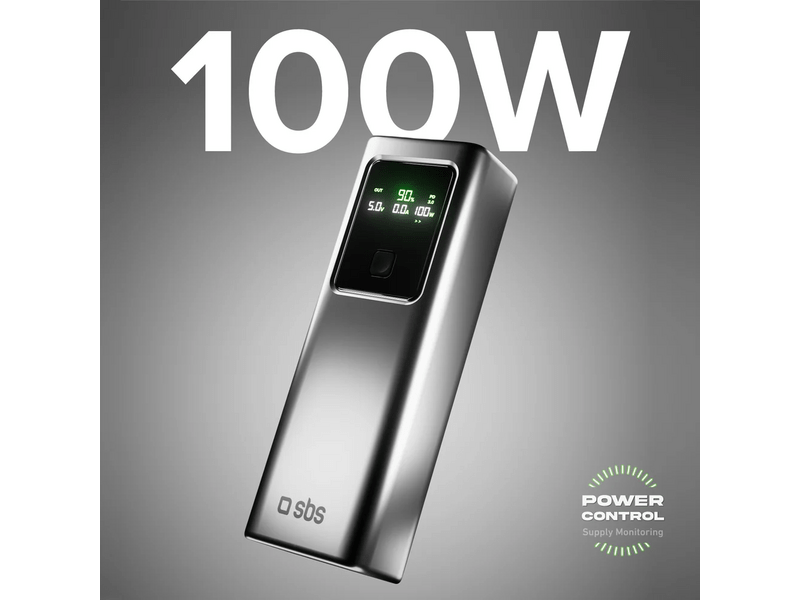 SBS LCD 100W 20.000mAh PowerBank (TTBB20000LCDPD100)