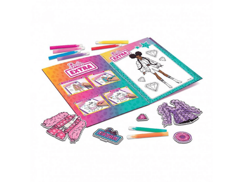 Barbie Express Your Style  stil Knjiga skica za modne dizajnere (LIS 12679)