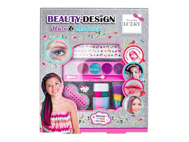 Lukky: Manikűr-, smink- és hajszínezőkészlet (T20727)