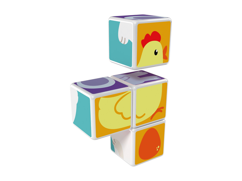 Geomag Magicube Állatok mágneses építőkocka (20GMG00132)