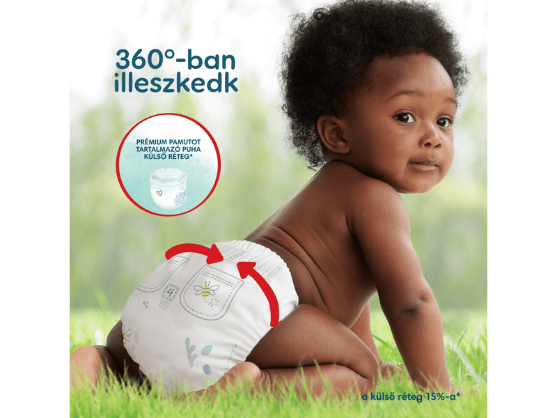 Pampers Harmonie dječje pelene, veličina S6, 19 kom