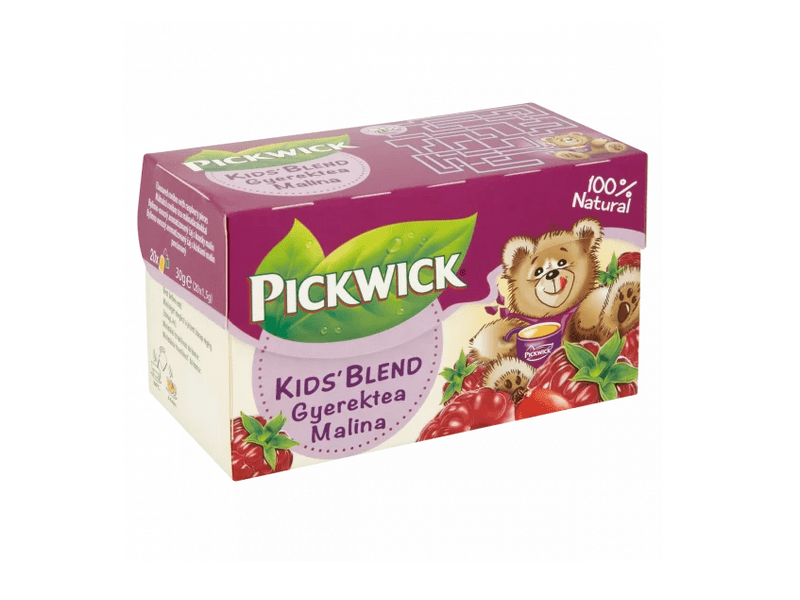 Pickwick Málnás rooibos gyerektea, 20 db