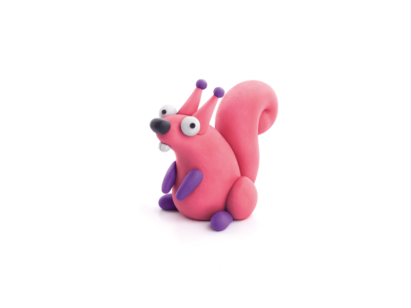 Hey Clay 1-es gyurma szett - Mókus (50176CEE)