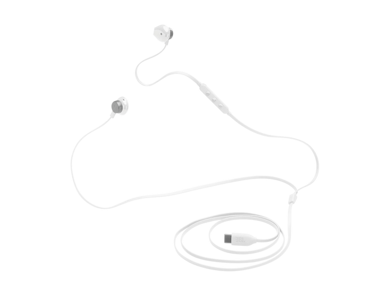 JBL Tune 305C USB-C žičane slušalice, bijele