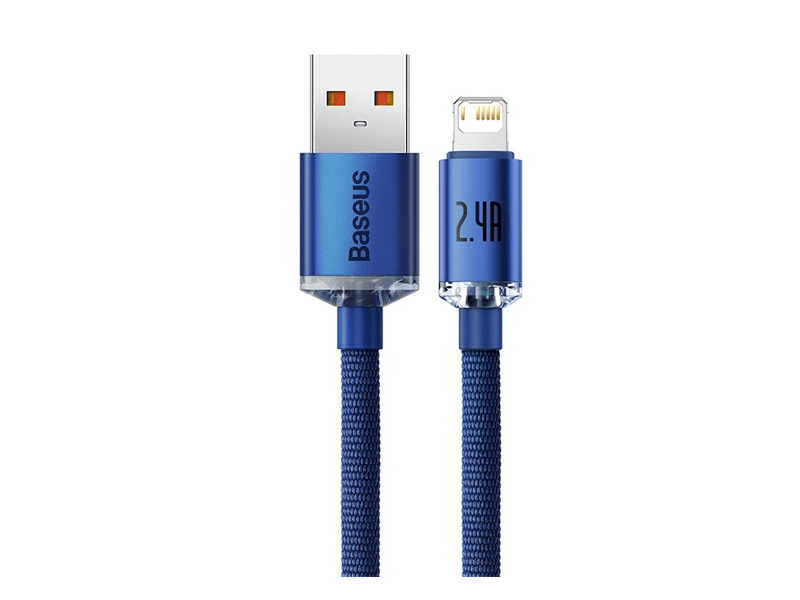 Baseus Crystal Shine USB Type-A – iPhone kábel, 1,2 m (CAJY000003)