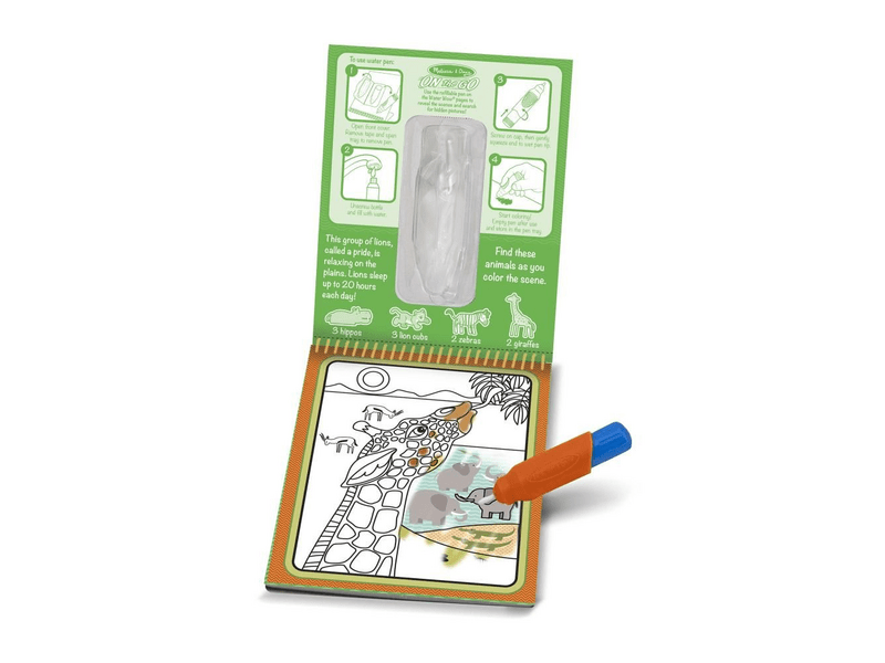 Melissa & Doug Kreativni safari za crtanje vodom