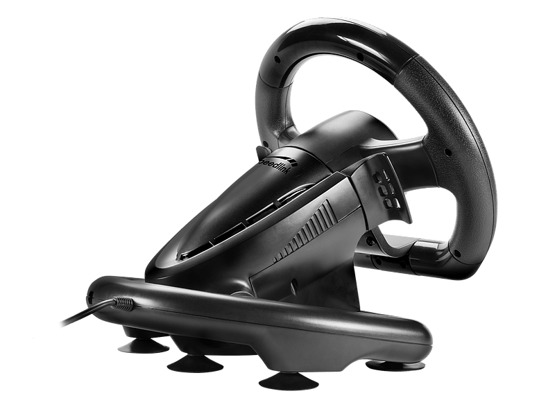Speedlink BlackBolt PC versenykormány, fekete (SL-650300-BK)