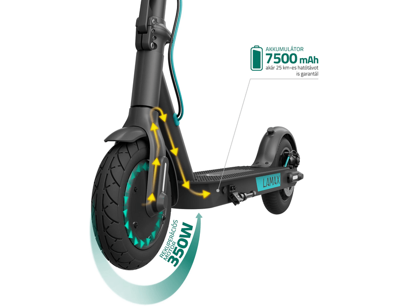 LAMAX E-Scooter S7500 Plus Elektromos roller