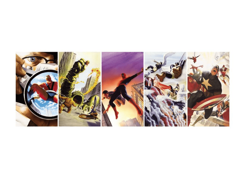 Clementoni Marvel panoráma puzzle, 1000 db (39611)