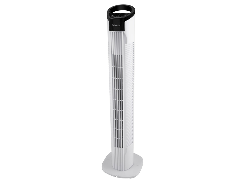 Oszlop ventilátor fehér