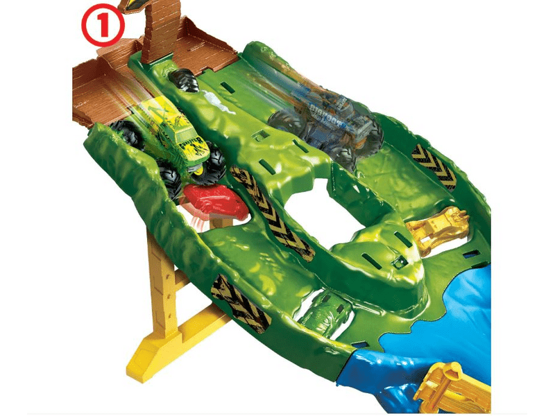 Hot Wheels Monster Trucks Hegyi szlalom versenypálya (HGV12)