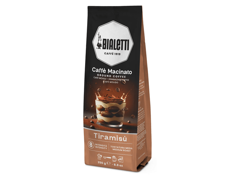 Bialetti Caffé Macinato Tiramisu ízű őrölt kávé, 250 g
