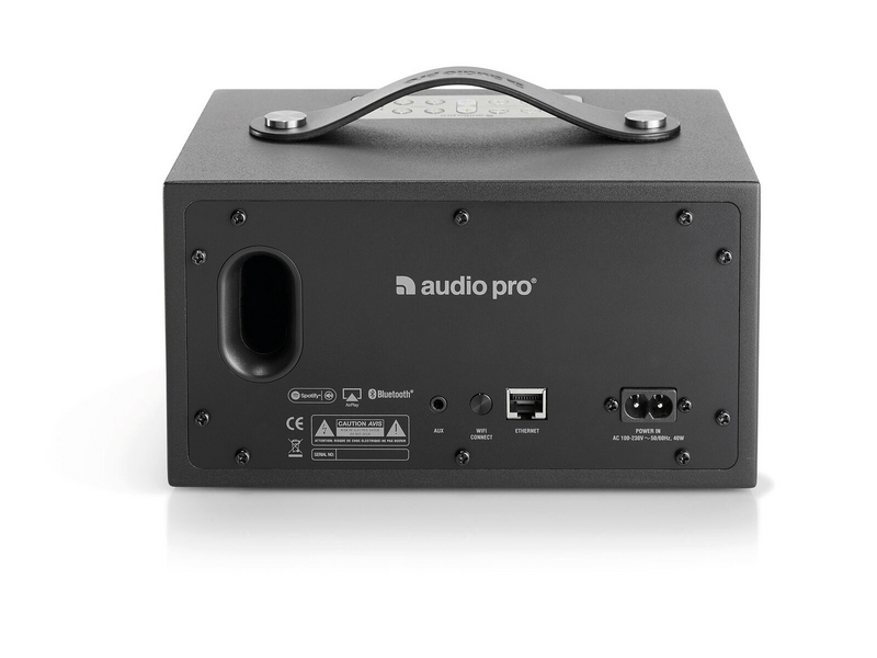Audio Pro C3 Hordozható multi-room hangszóró, fekete