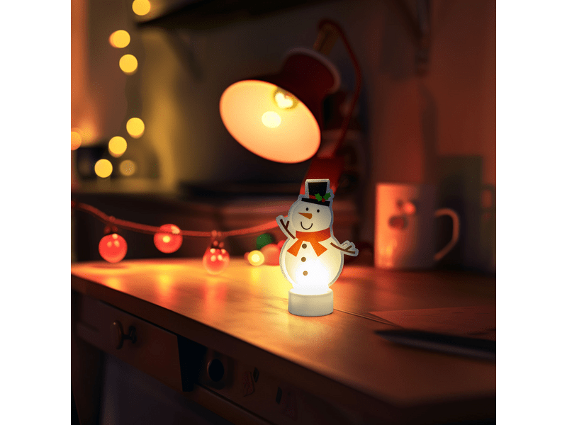 Family 58976B LED-es hóember dekoráció