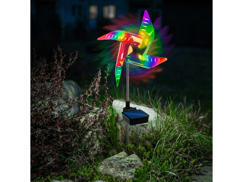 Garden of Eden 11272 LED-es leszúrható szolár szélforgó