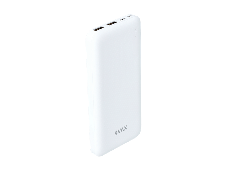 Avax PB104W Lighty 10.000mAh Powerbank, fehér