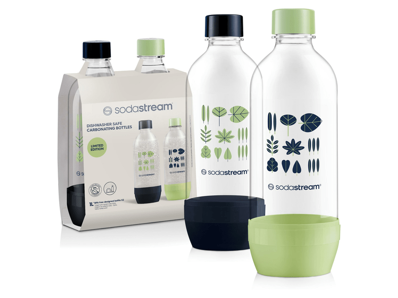 SodaStream Jet Green/Navy 1L-es palack, 2 db