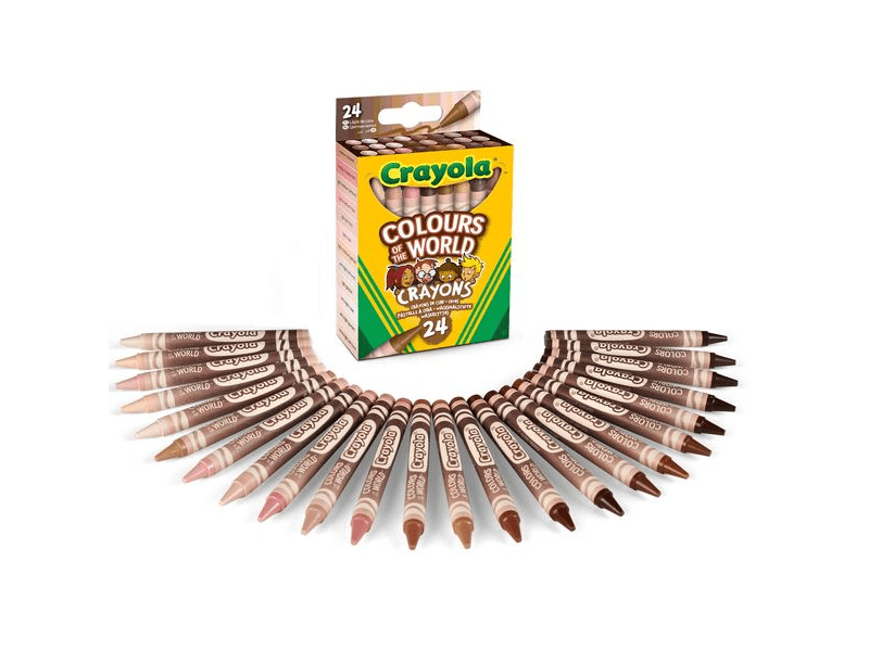 Crayola Multicolored World: set bojica za nijanse kože, 24 kom (52-0114)