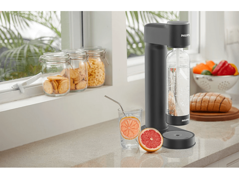 Philips ADD4901BK/10 GoZero Lite Szódagép, fekete