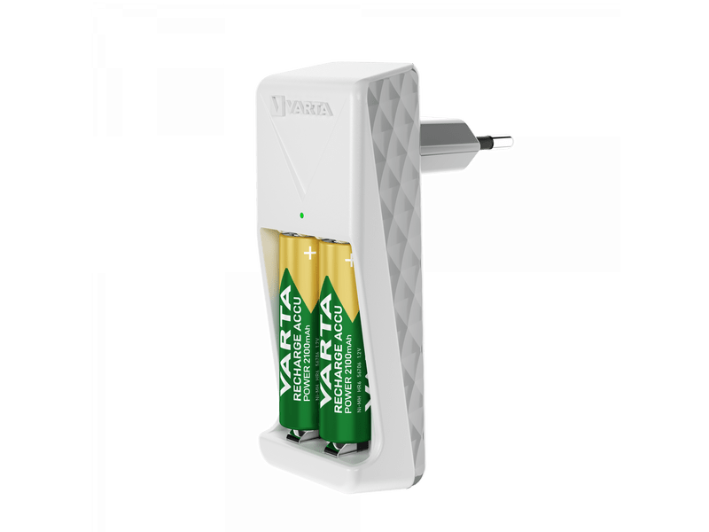 Varta Mini punjač + 2 AA punjive baterije